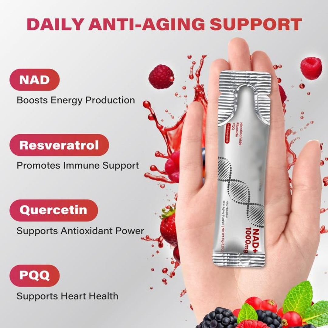 Nicotinamide ribose has a berry flavor when brewed