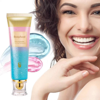 Nicotinamide whitening toothpaste