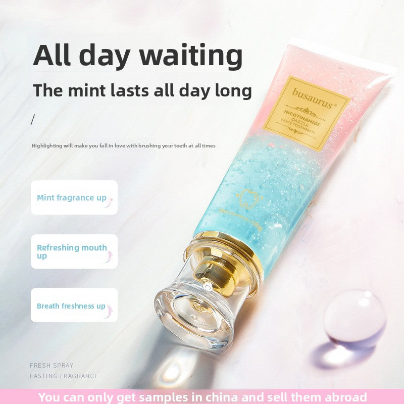 Nicotinamide whitening toothpaste