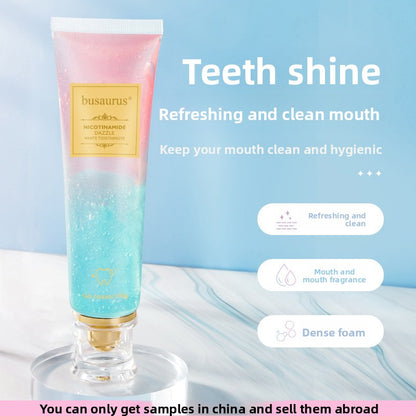 Nicotinamide whitening toothpaste