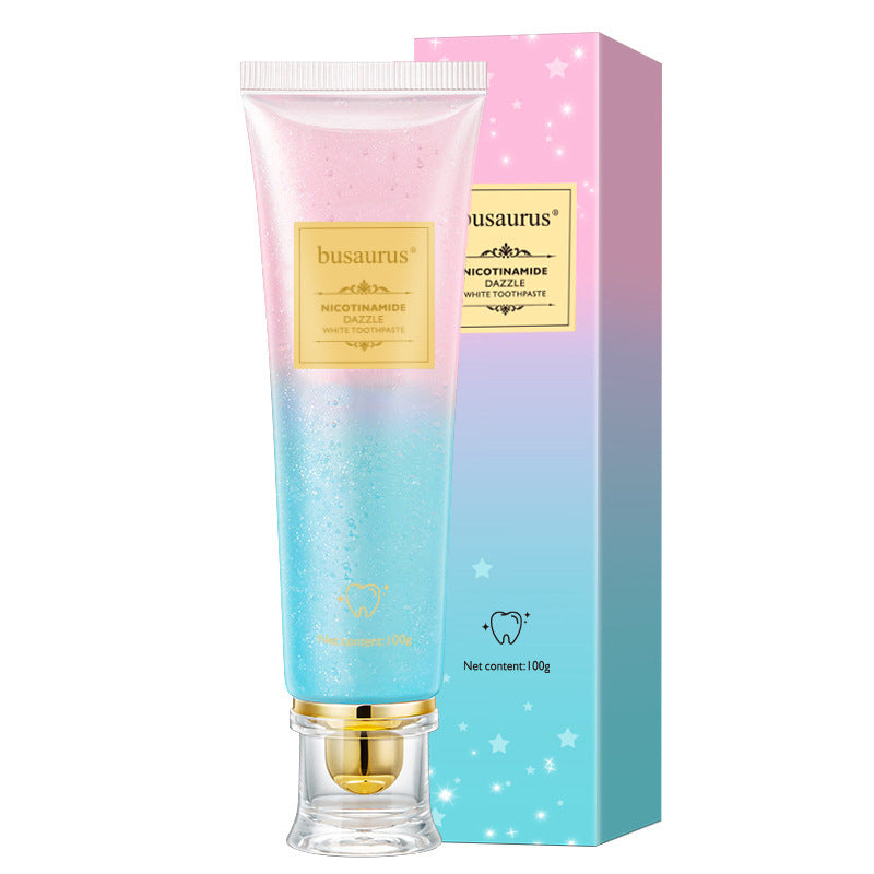 Nicotinamide whitening toothpaste