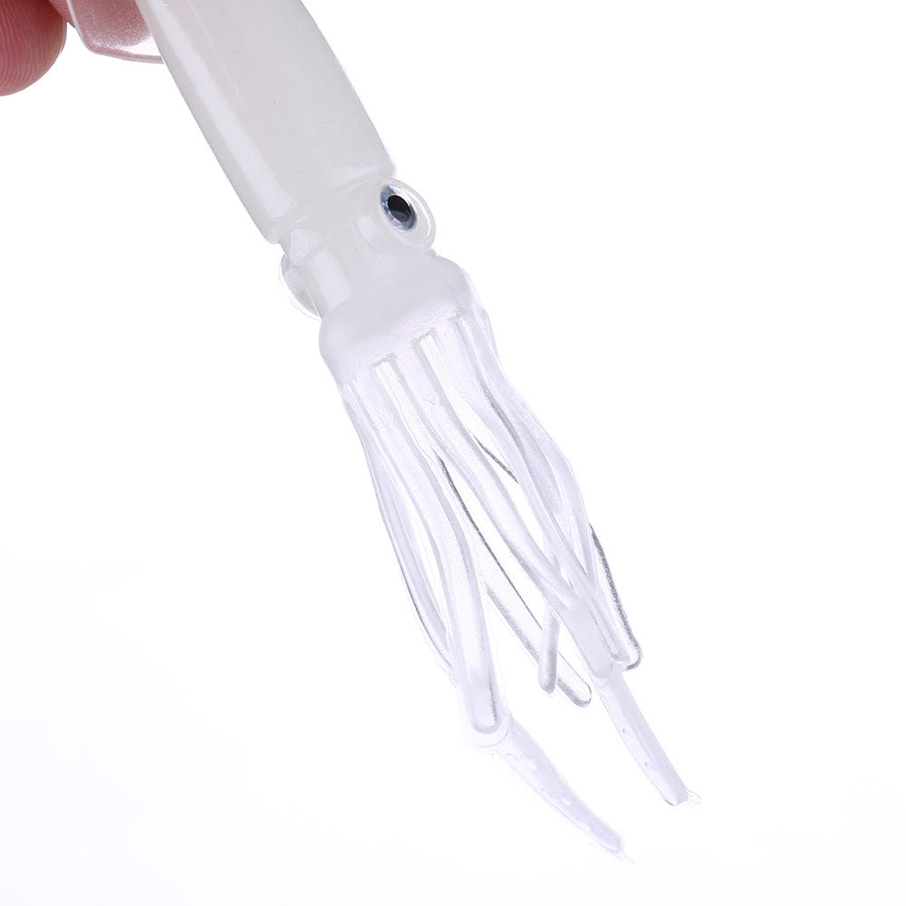 Night-Glow Squid Soft Bait Set