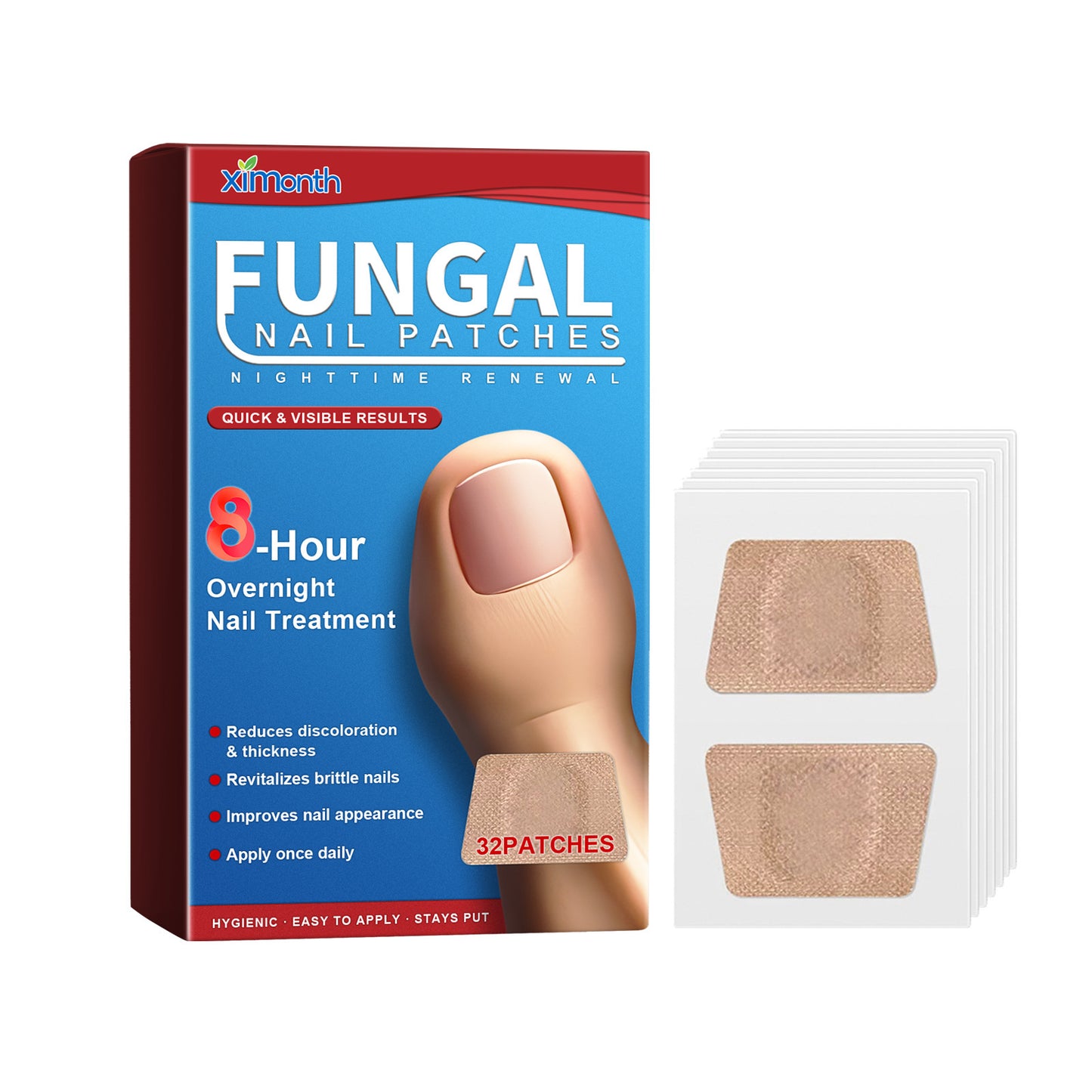 Night Nail Care Repair Thickening Patches