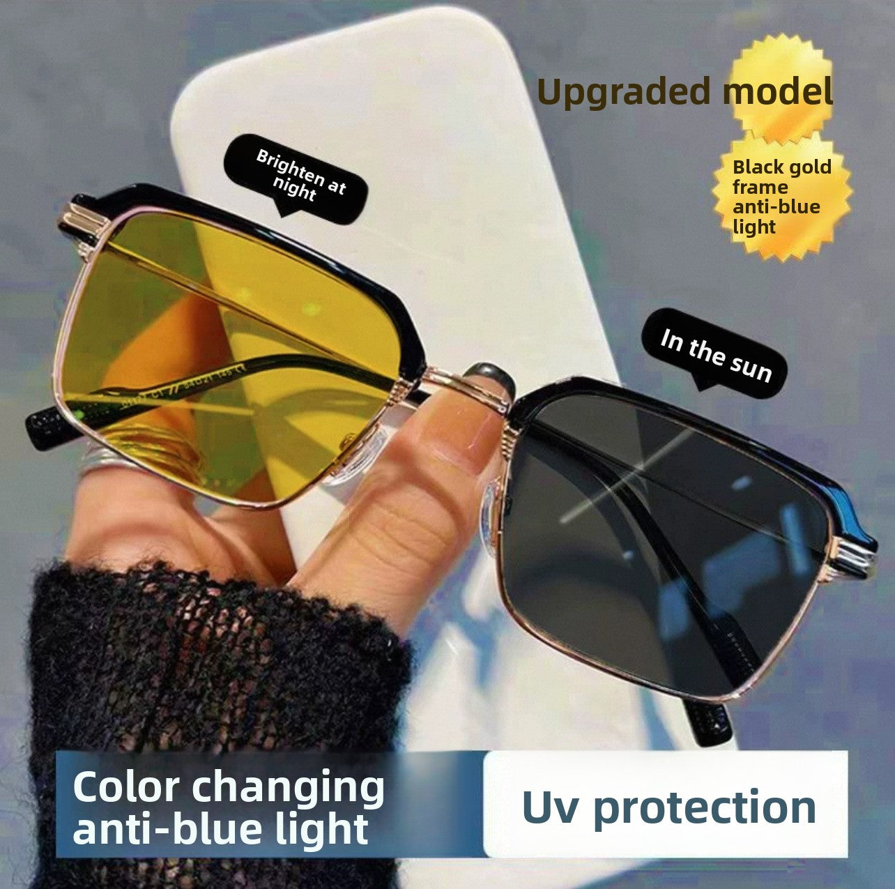 Night Vision Glasses with Anti Glare Protection