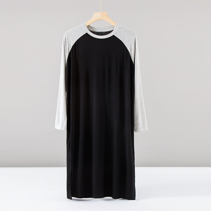 Nightgown Modal Long-Sleeved Dress