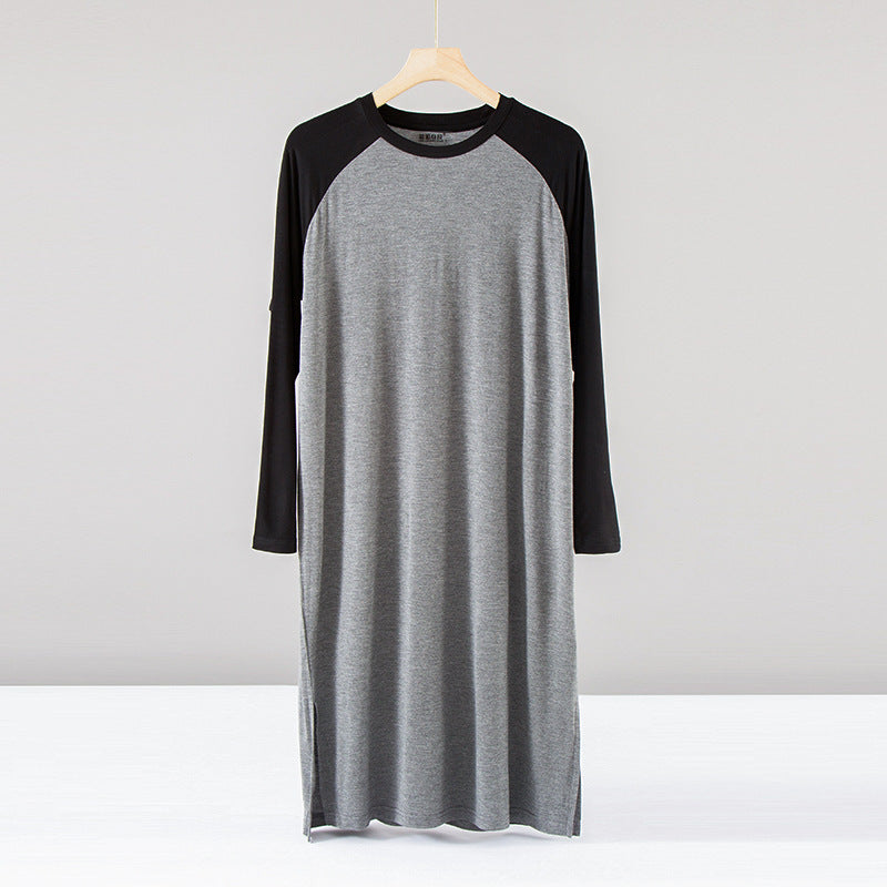 Nightgown Modal Long-Sleeved Dress