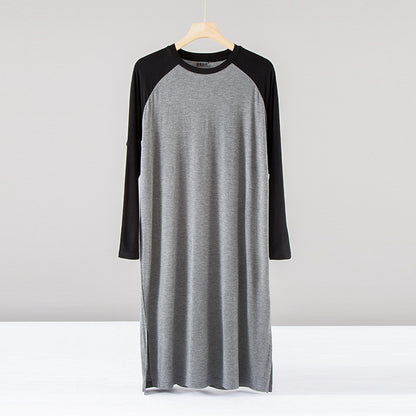 Nightgown Modal Long-Sleeved Dress