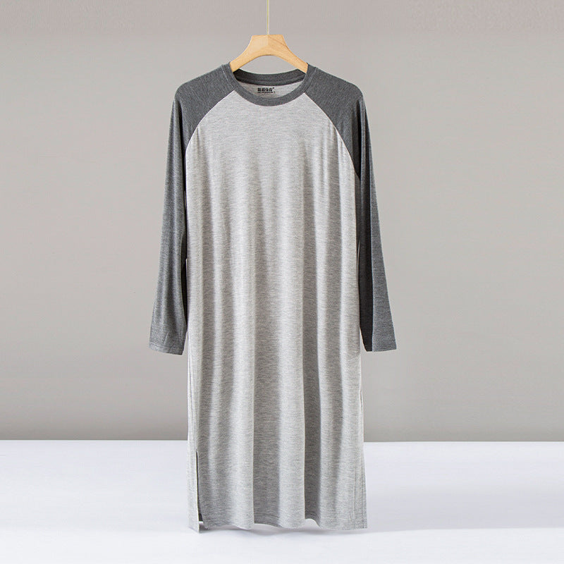 Nightgown Modal Long-Sleeved Dress