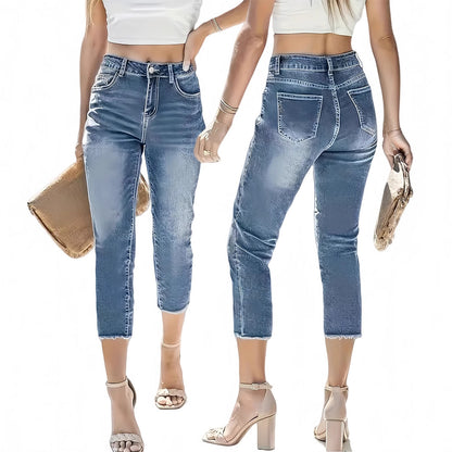 Nine percent slimming jeans