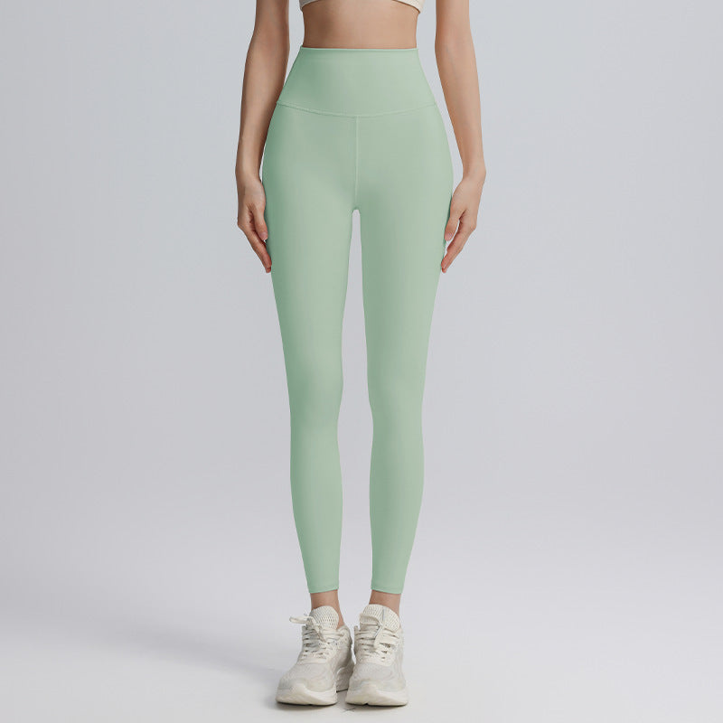 Nine-point yoga pants for sports and outdoor activities