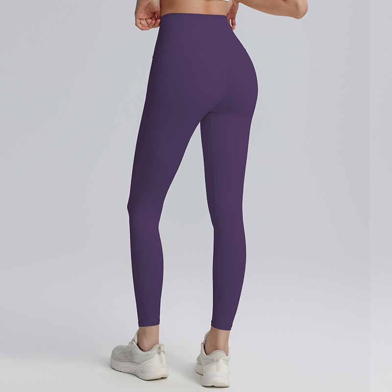 Nine-point yoga pants for sports and outdoor activities