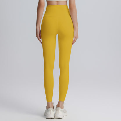 Nine-point yoga pants for sports and outdoor activities