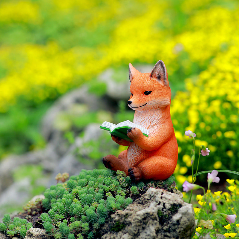 Nine-Tailed Fox Resin Desktop Decoration