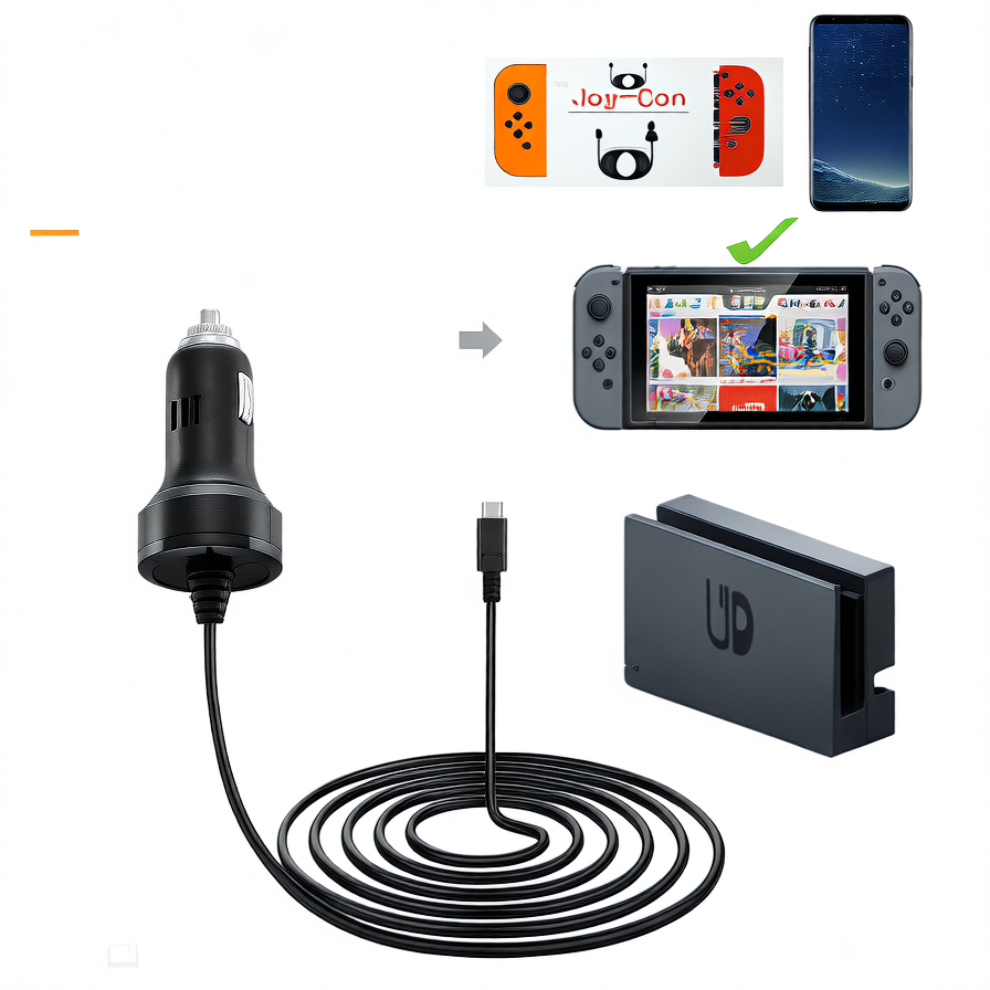 Nintendo Switch Car Charger