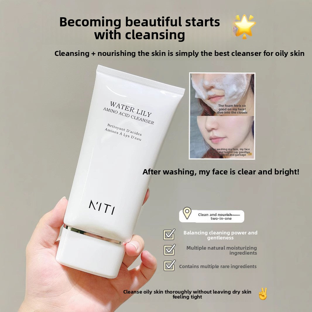 Niti Water Lily Amino Acid Facial Cleanser