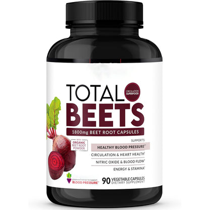 Nitric oxide beetroot capsules