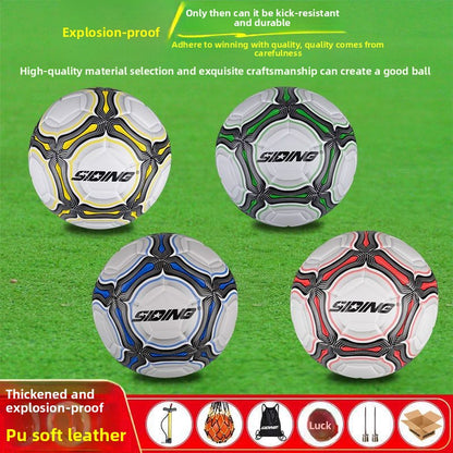 No 5 Machine Sewn Football for Youth Sports