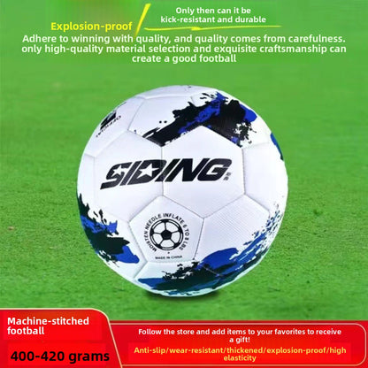No 5 Machine Sewn Football for Youth Sports