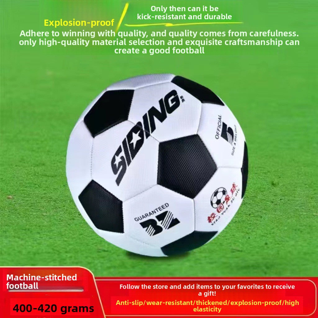 No 5 Machine Sewn Football for Youth Sports