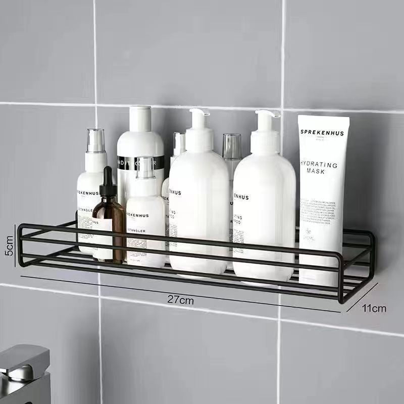 No Drill Bathroom Corner Storage Rack