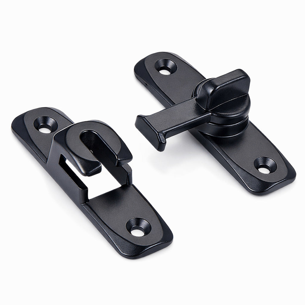 No-Drill Surface Mounted Door Latch Lock
