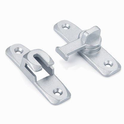 No-Drill Surface Mounted Door Latch Lock