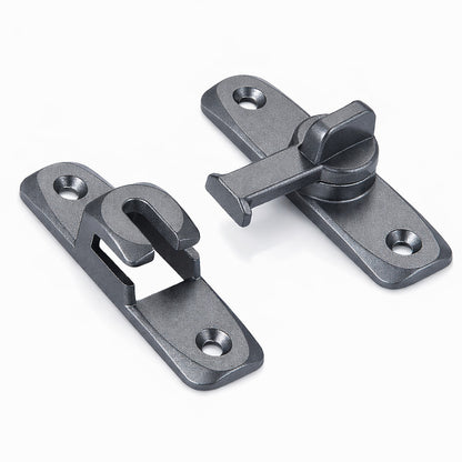 No-Drill Surface Mounted Door Latch Lock