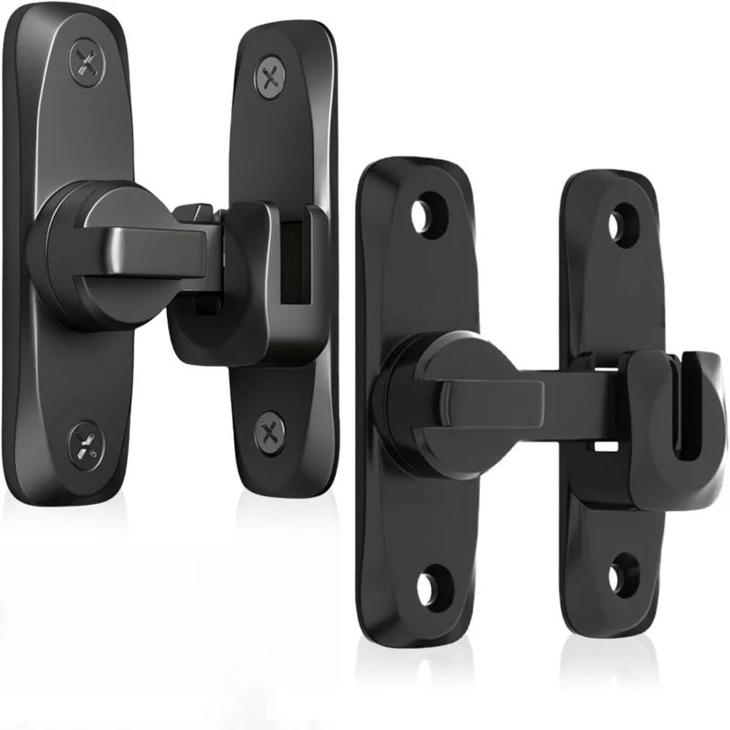 No-Drill Surface Mounted Door Latch Lock