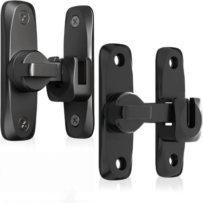 No-Drill Surface Mounted Door Latch Lock