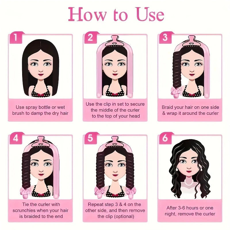 No heat curling sticks