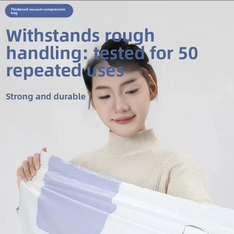 No-pump compression bag