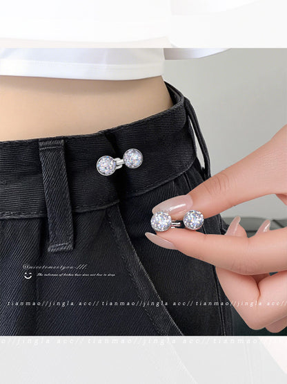 No Punch Jeans Waist Tightener Buckle