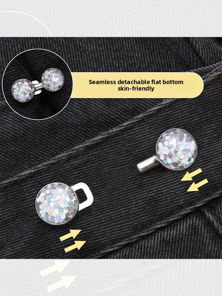 No Punch Jeans Waist Tightener Buckle