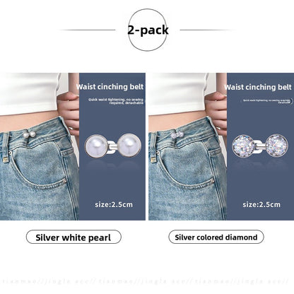 No Punch Jeans Waist Tightener Buckle