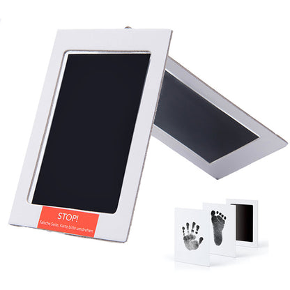 No-Wash Ink Baby Hand and Foot Print Kit with Frame
