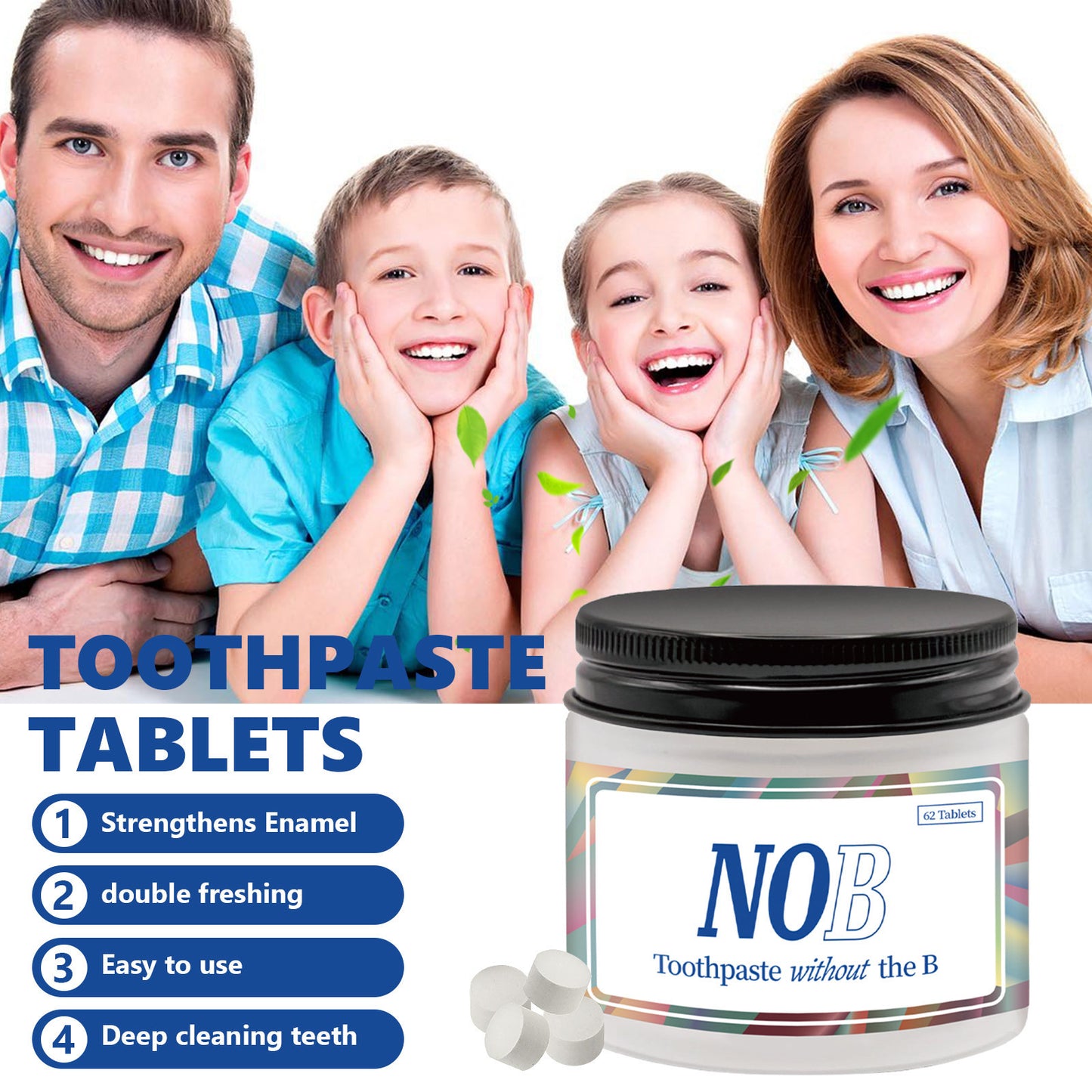 Nobs Toothpaste Tablets