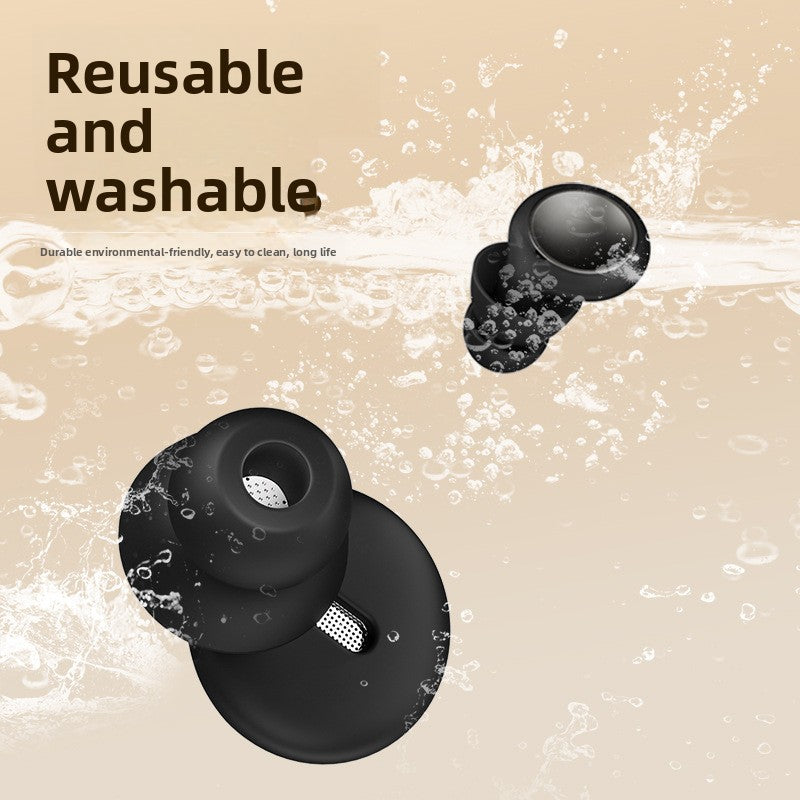 Noise-canceling earplugs