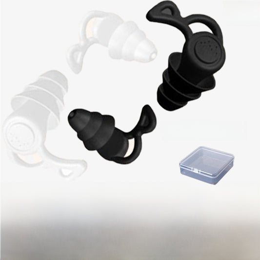 Noise-canceling sleep earplugs