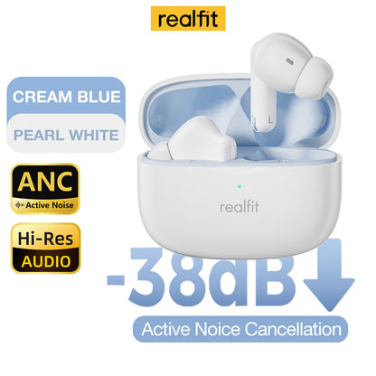 Noise-canceling wireless Bluetooth headphones