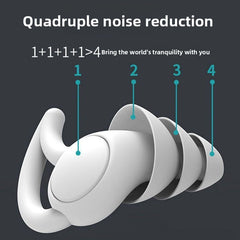 Black earmuffs earplugs 1pcs