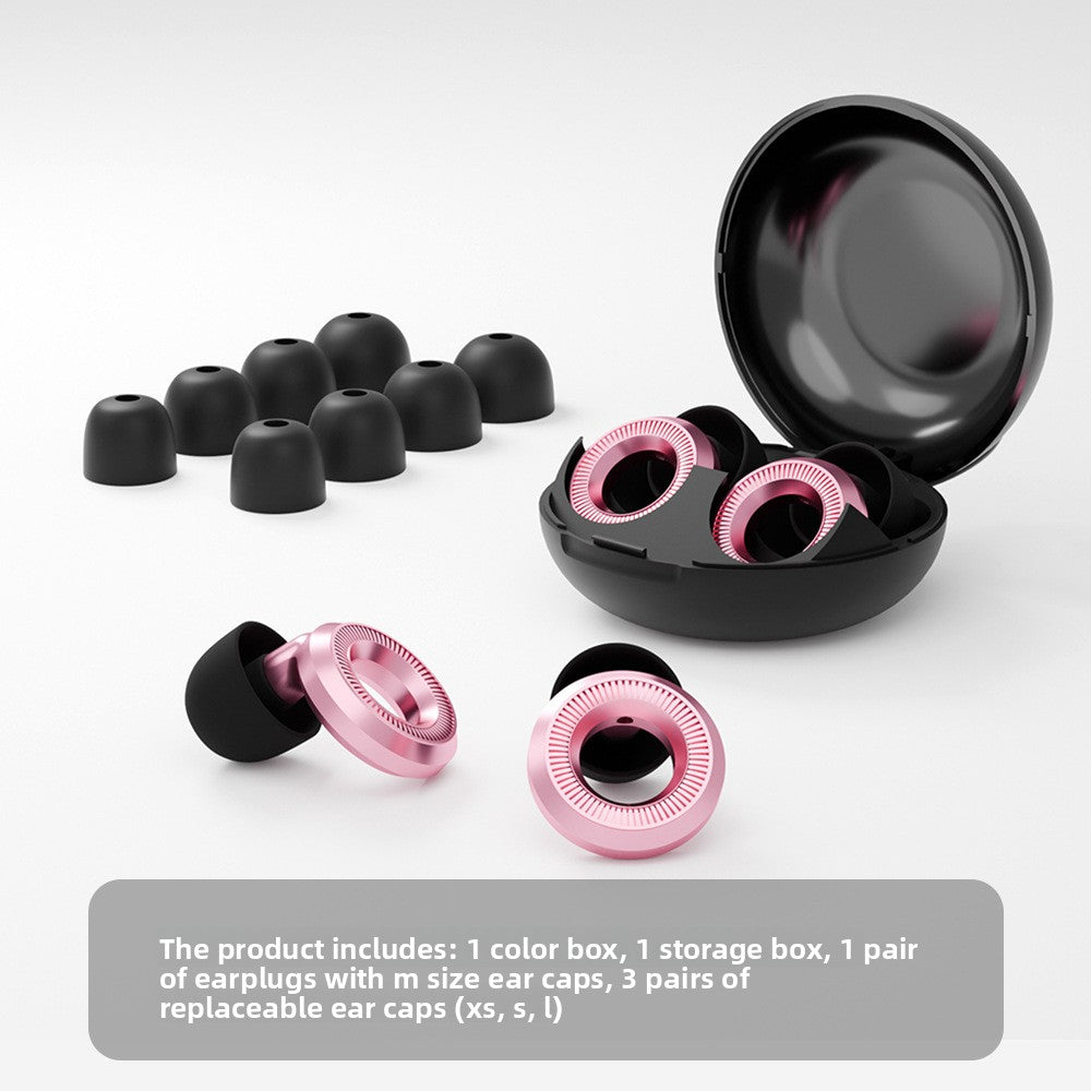 Noise-reducing earplugs with a filter