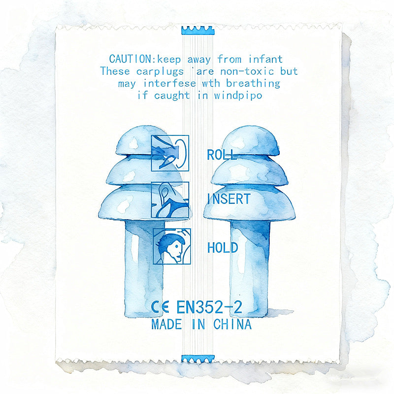 Noise Reducing Foam Earplugs