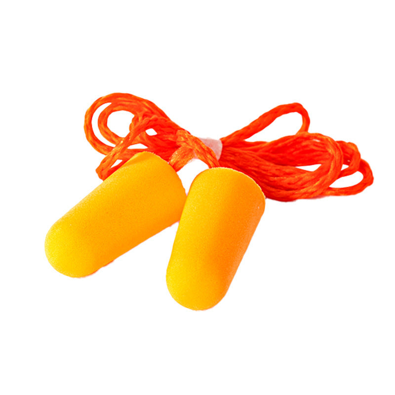 Noise Reducing Sponge Earplugs with Cord