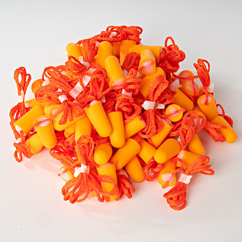 Noise Reducing Sponge Earplugs with Cord