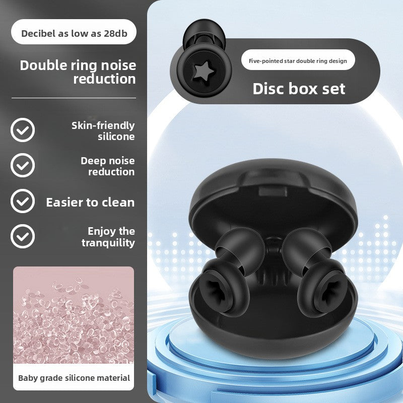 Noise Reduction Earplugs Gold Plated Soundproof Comfort