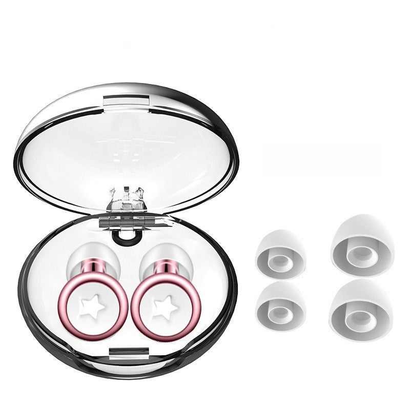 Noise Reduction Earplugs Gold Plated Soundproof Comfort