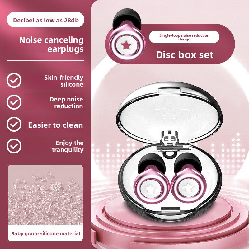 Noise Reduction Earplugs Gold Plated Soundproof Comfort