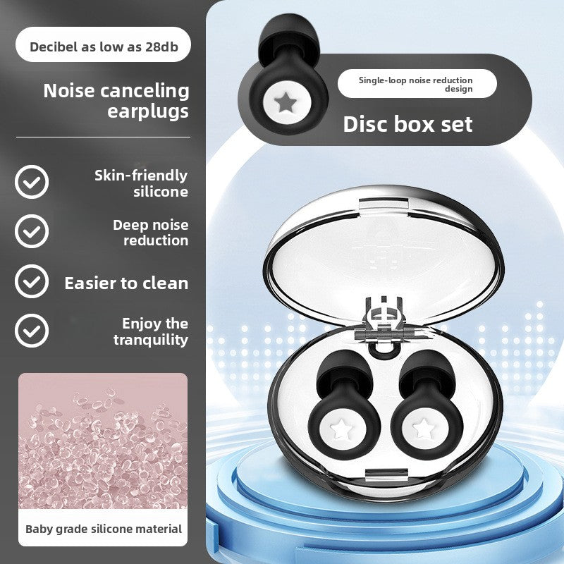 Noise Reduction Earplugs Gold Plated Soundproof Comfort