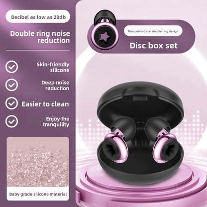 Noise Reduction Earplugs Gold Plated Soundproof Comfort