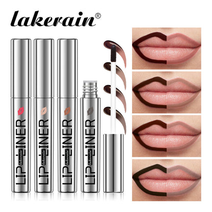 Non-diffusing and highly pigmented lip liner pen